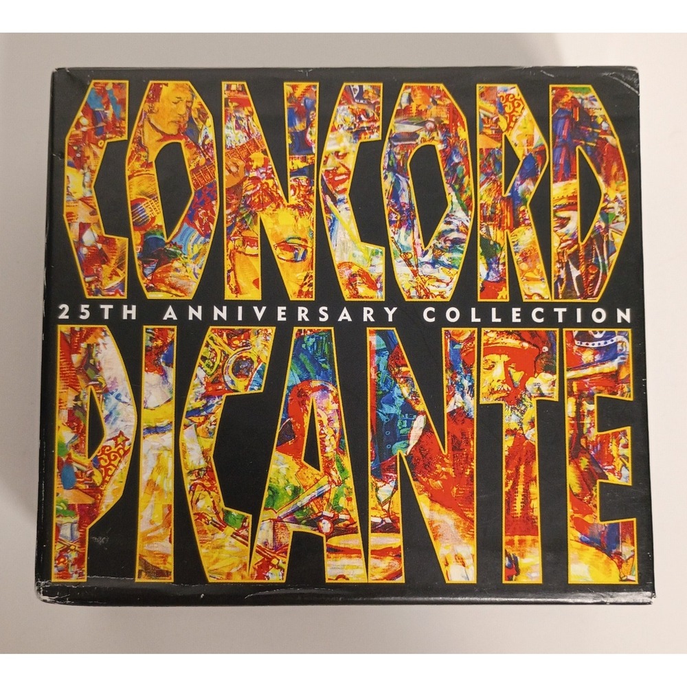 "Concord Picante - 25th Anniversary Collection" 4CD 2005 Latin Jazz - Case Wear
